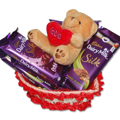 "Chocolate Thali - Code CB909 - Click here to View more details about this Product